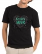 Country music heart - Man tee shirt round neck