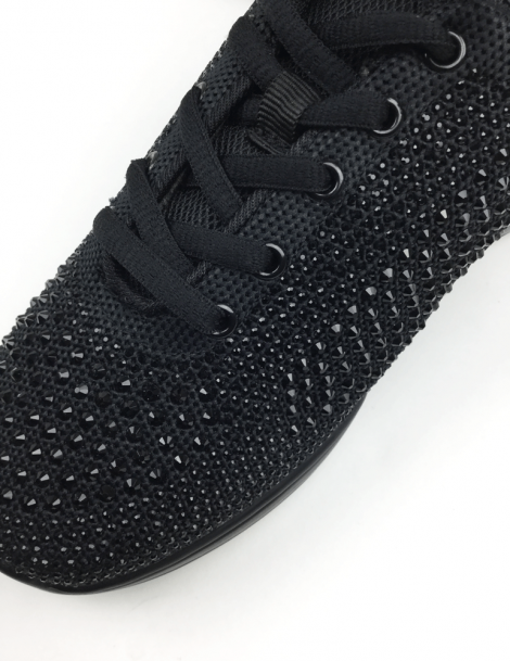 Black diamond Line dance shoes - 9024