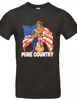 PURE COUNTRY COWBOY - Man tee shirt round neck