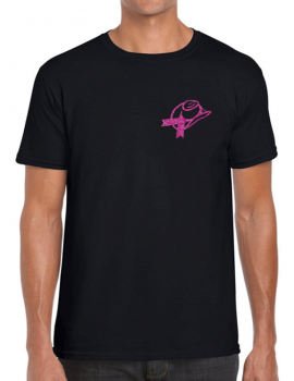 T-shirt homme octobre rose-chapeau ruban country