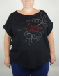 HOTFIX ARABESQUE COUNTRY DANCE - Lady tee shirt Slub tee